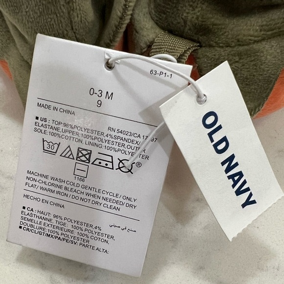 Festive Orange Pumpkin Baby Slippers - Picture 8 of 8